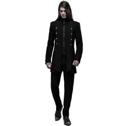 PUNK RAVE Veste 'Lothaire' Noire -ALCHEMY GOTHIC shop veste lothaire noire 4
