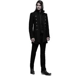 PUNK RAVE Veste 'Lothaire' Noire -ALCHEMY GOTHIC shop veste lothaire noire 6