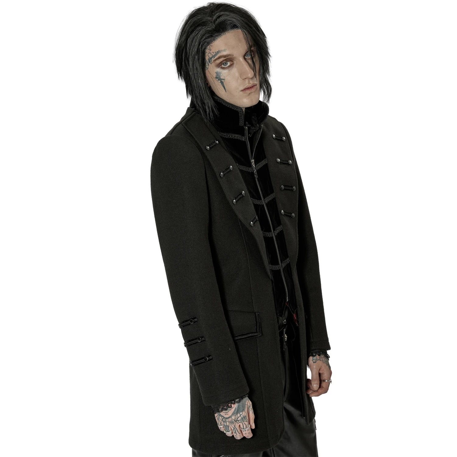 PUNK RAVE Veste 'Noctule' Noire 6 PUNK RAVE Veste 'Noctule' Noire – Image 4