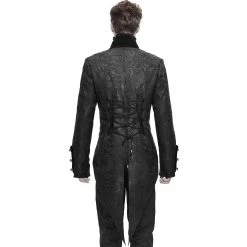 DEVIL FASHION Veste Queue De Pie 'Desmond' Noire Et Bordeaux 23 DEVIL FASHION Veste Queue De Pie 'Desmond' Noire Et Bordeaux -ALCHEMY GOTHIC shop veste queue de pie desmond noire et bordeaux 2