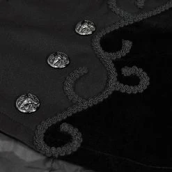 DEVIL FASHION Veste Queue De Pie 'Mc Dermot' Noire -ALCHEMY GOTHIC shop veste queue de pie mc dermot noire 11