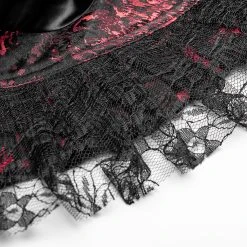 PUNK RAVE Veste Queue De Pie 'Versailles' Rouge Et Noire -ALCHEMY GOTHIC shop veste queue de pie versailles rouge et noire 10