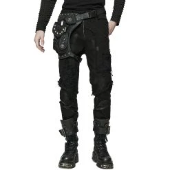 PUNK RAVE Waistbag 'Doomsday' Noir -ALCHEMY GOTHIC shop waistbag doomsday noir 2