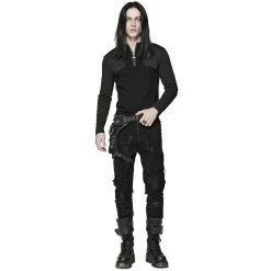 PUNK RAVE Waistbag 'Doomsday' Noir -ALCHEMY GOTHIC shop waistbag doomsday noir 4