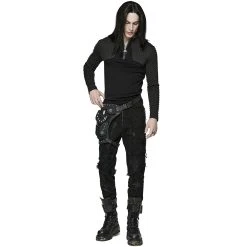 PUNK RAVE Waistbag 'Doomsday' Noir -ALCHEMY GOTHIC shop waistbag doomsday noir 7