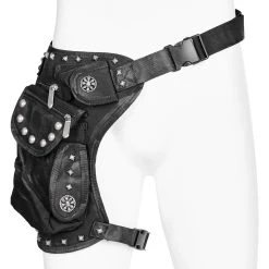 PUNK RAVE Waistbag 'Doomsday' Noir -ALCHEMY GOTHIC shop waistbag doomsday noir 8