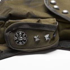 PUNK RAVE Waistbag 'Doomsday' Vert -ALCHEMY GOTHIC shop waistbag doomsday vert 11