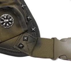 PUNK RAVE Waistbag 'Doomsday' Vert -ALCHEMY GOTHIC shop waistbag doomsday vert 12