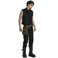 PUNK RAVE Waistbag 'Doomsday' Vert -ALCHEMY GOTHIC shop waistbag doomsday vert 5