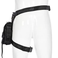 PUNK RAVE Waistbag 'Xenos' Noir -ALCHEMY GOTHIC shop waistbag xenos noir 7